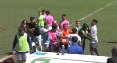 Cinco futbolistas investigados por lesiones tras una tangana cuyo origen habría sido un insulto racista