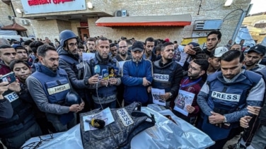 El precio de contar la guerra en Gaza: al menos 142 periodistas asesinados desde octubre