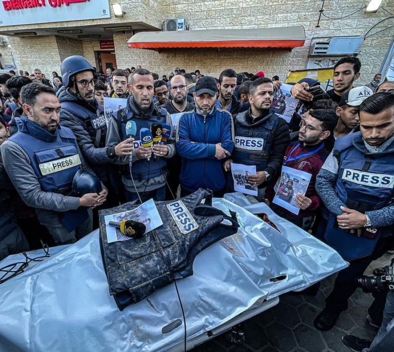 60 organizaciones instan a la UE a romper con Israel por el asesinato de más de cien periodistas en Gaza