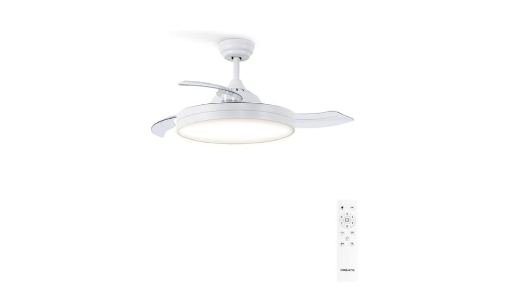 Ventilador con luz Wind Clear M de Create