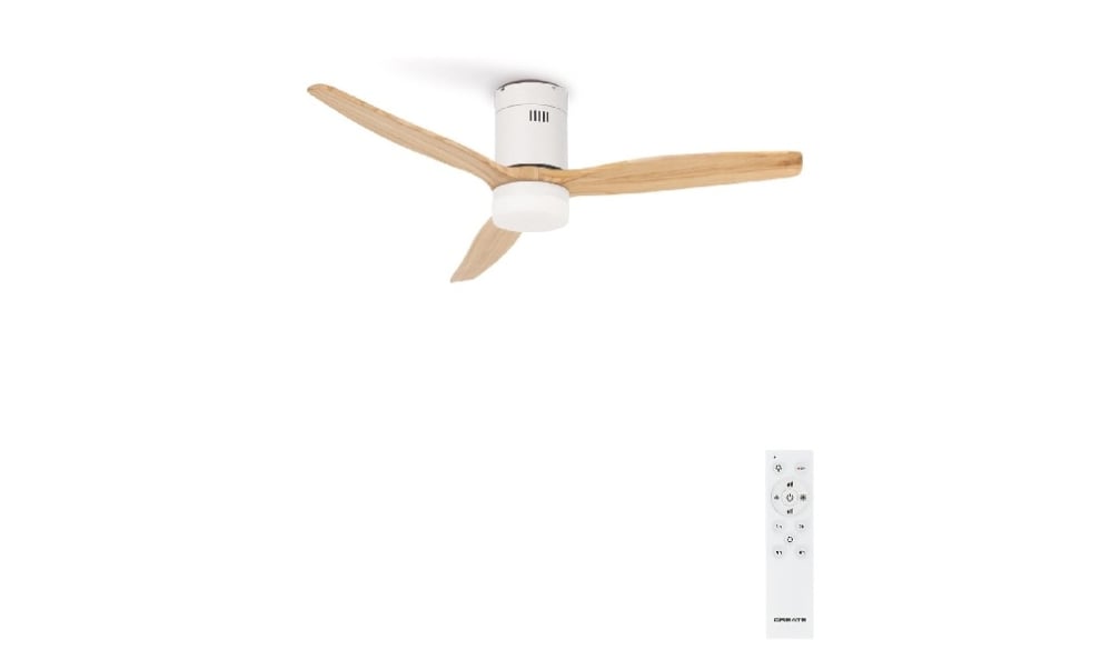 Ventilador techo con luz y mando WINDCALM de CREATE