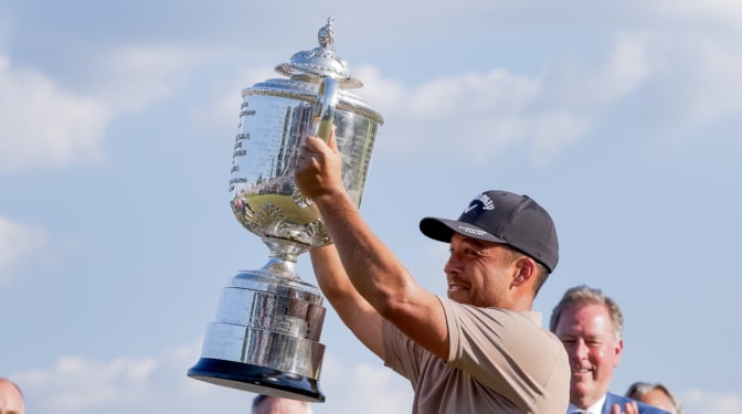 Schauffele y el control de la tormenta