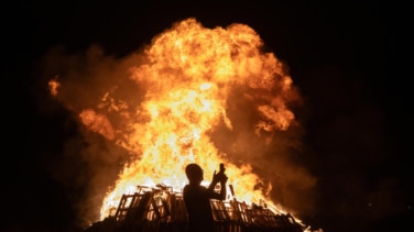 La Noche de San Juan en imágenes: de La Coruña a Granada