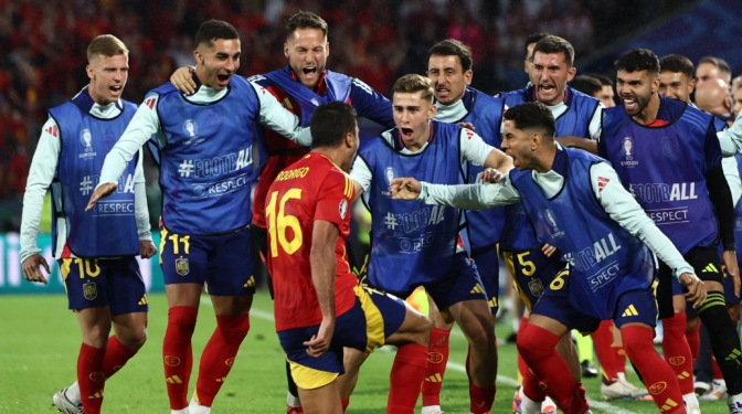 Rodri y Fabián: los arquitectos de una España que levanta la voz en la Eurocopa