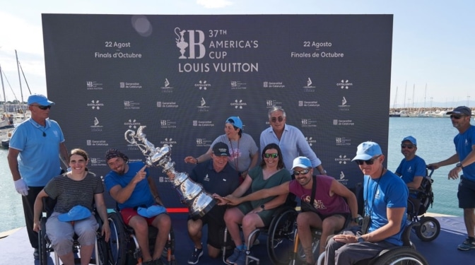 El Trophy Tour de la America’s Cup llega a la mitad de su recorrido