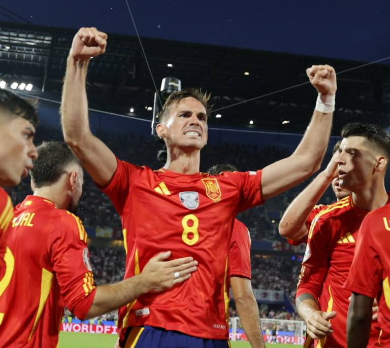 España fulmina la rebelión de Georgia con un vendaval de goles y se cita con Alemania