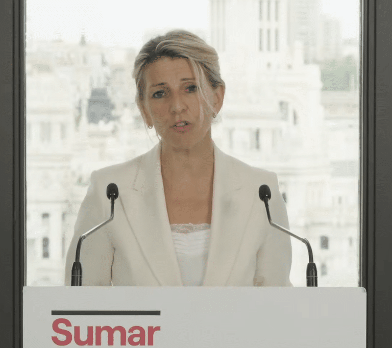 Yolanda Díaz deja el liderazgo de Sumar tras el varapalo de las europeas, pero sigue en el Gobierno