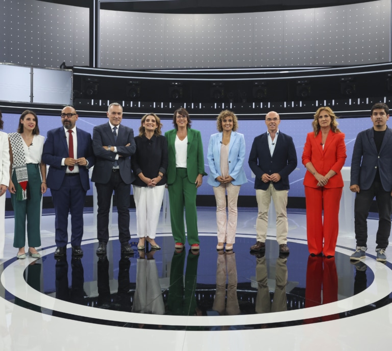 La ultraderecha, la amnistía y Begoña Gómez marcan el último debate de las europeas