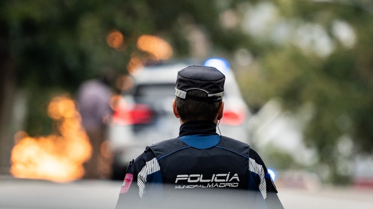 Un agente de la Policía Municipal de Madrid