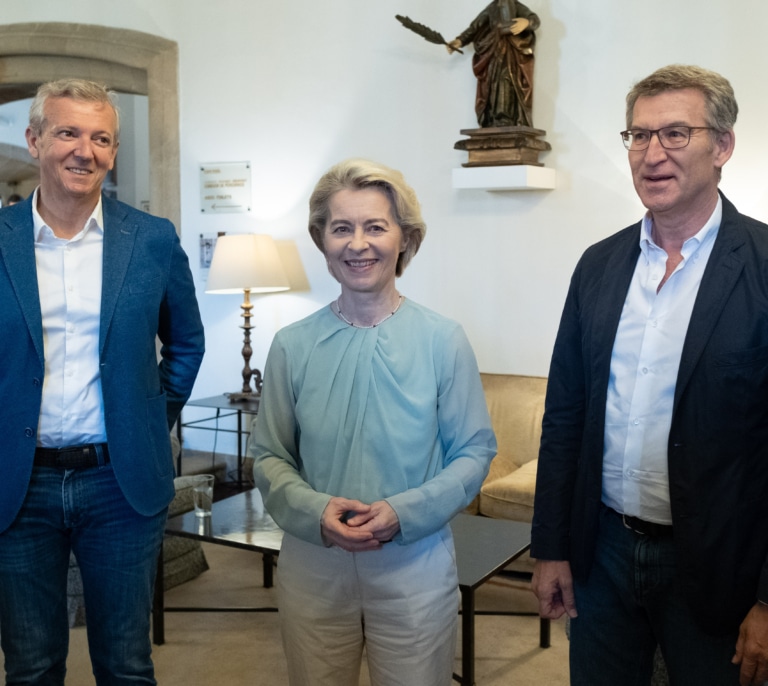 Von der Leyen garantiza que Europa "actuará" si la ley de amnistía pone en riesgo el Estado de Derecho