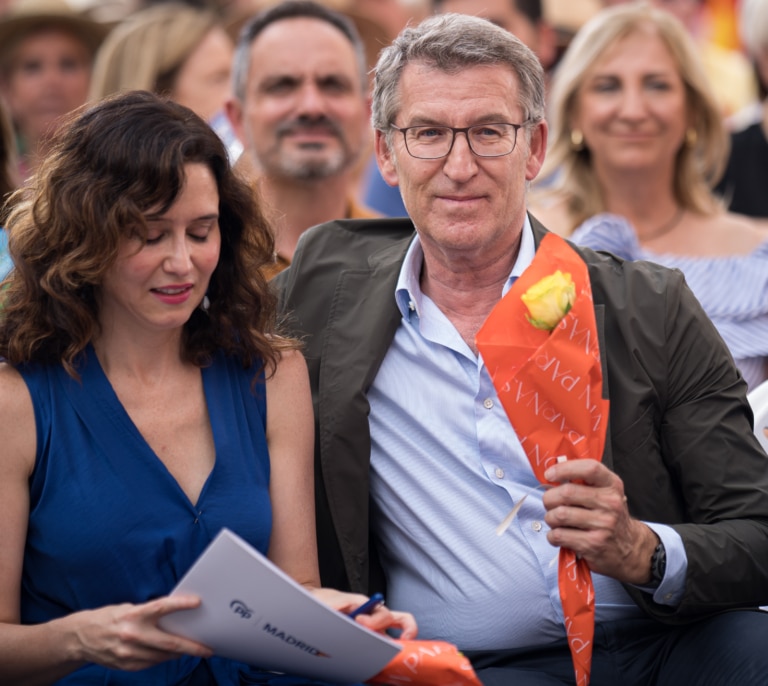 Feijóo habló con Ayuso del pacto para la renovación del CGPJ y evitar así criticas internas