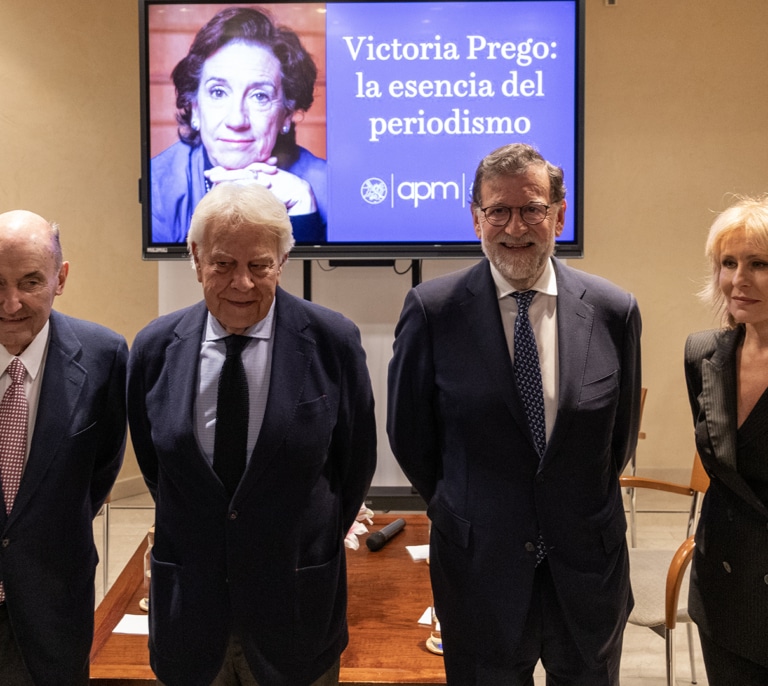 Victoria Prego, la mujer que no quiso ser más que periodista