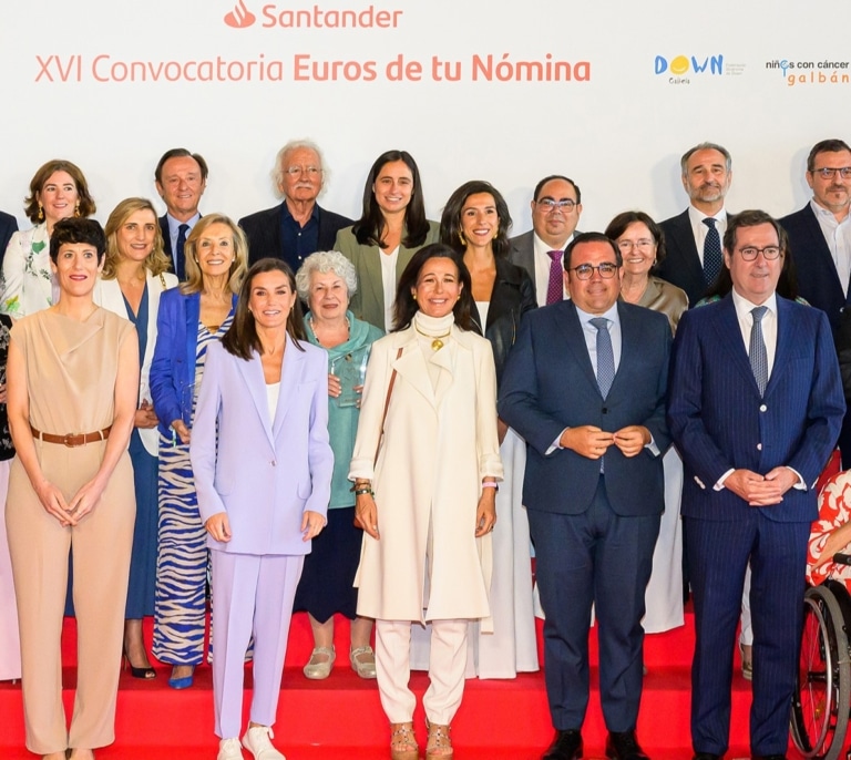 Banco Santander reconoce la labor de las entidades sociales en favor de los más vulnerables