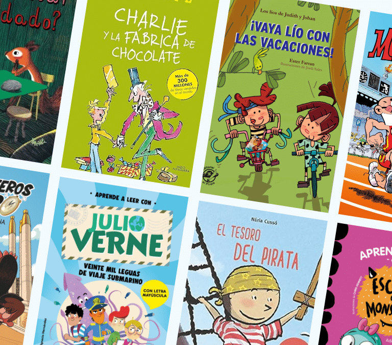 Los mejores libros infantiles para que los niños lean, o aprendan a leer, este verano