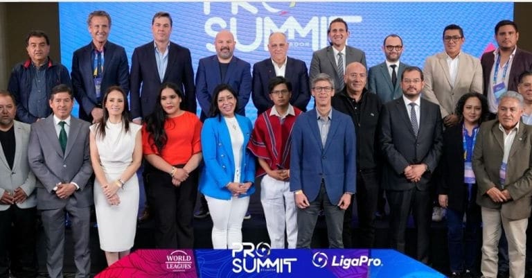 Las principales ligas de fútbol se reúnen en el Pro Summit en Ecuador para reflexionar sobre los retos del futuro en el fútbol profesional