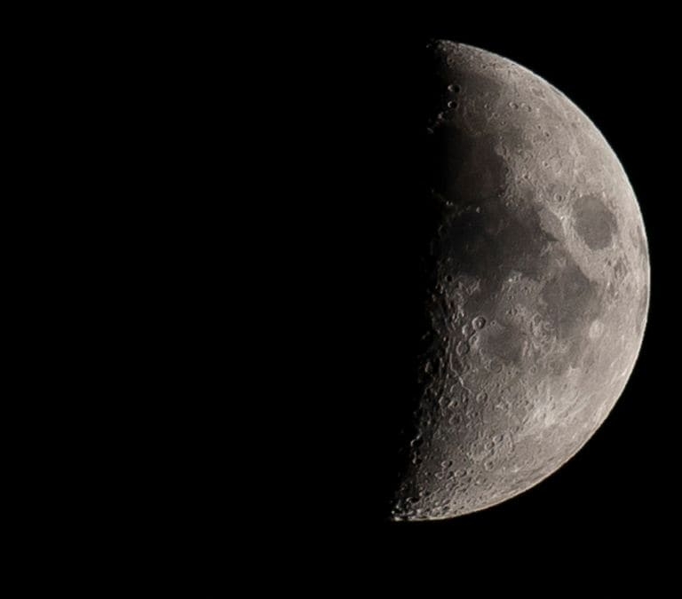 Luna en cuarto creciente de junio 2024: cuándo es, dónde verla