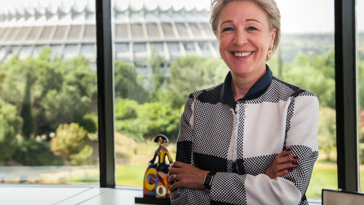 La comisaria principal María Marcos, jefa del departamento de Seguridad de Moncloa.
