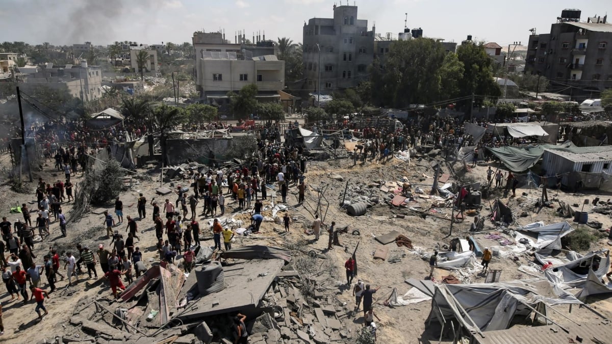 Yan Yunis, el lugar donde se ha producido el ataque de Israel