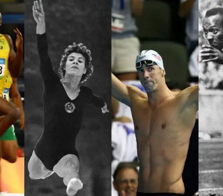 Los deportistas con más medallas en la historia de los Juegos Olímpicos