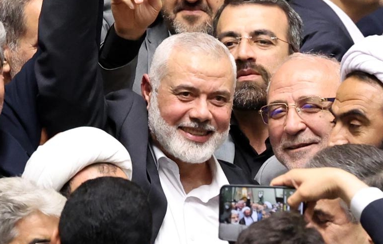 El líder político de Hamás Ismail Haniyeh, asesinado en Irán