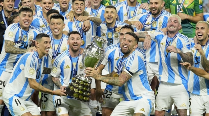Argentina, campeona indiscutible: se corona campeón de la Copa América por decimosexta vez