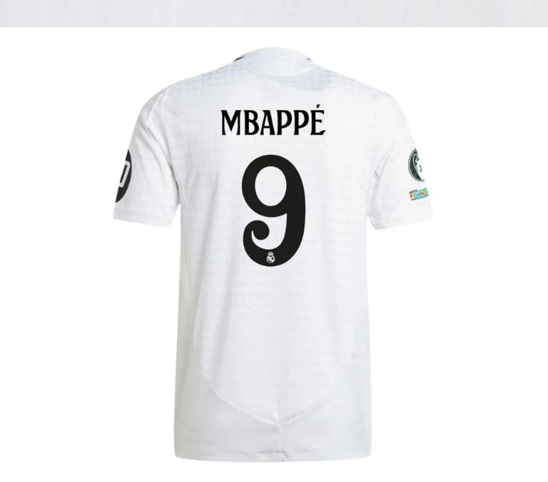 Dónde comprar la camiseta oficial de Mbappé del Real Madrid: envíos con demora de cuatro a seis semanas