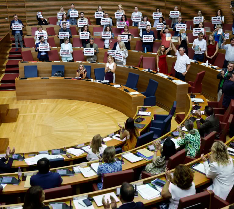 PP y Vox aprueban la Ley de la Concordia valenciana en sustitución a la Ley de Memoria Democrática
