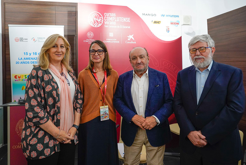 Susana Crisóstomo Sanz, Carola García Calvo, Juan Benito Valenciano, y Florencio Domínguez