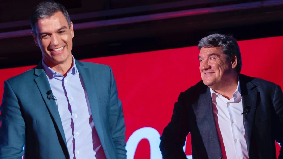 Pedro Sánchez y José Luis Escrivá.