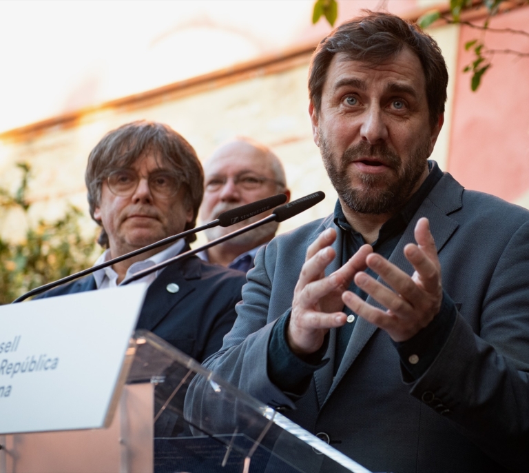 Comín pide al TJUE que se reconozca su escaño antes del primer pleno del Parlamento Europeo