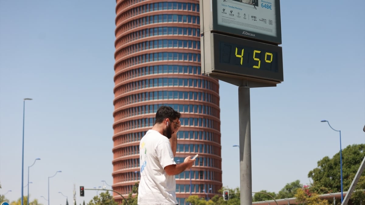 Un termómetro en Sevilla