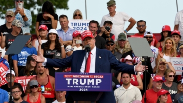 Trump insulta a Biden y afirma que le ha echado de la carrera presidencial: "Es un mal tipo"