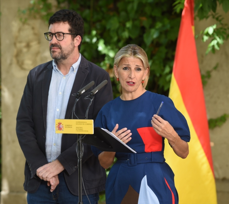 Yolanda Díaz aplaza la implementación total de la jornada reducida de 37,5 horas hasta 2025