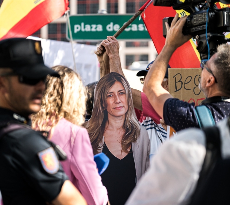Policía secreta, 100 Montaditos y Vito Quiles: cinco horas de Begoña Gómez en los juzgados