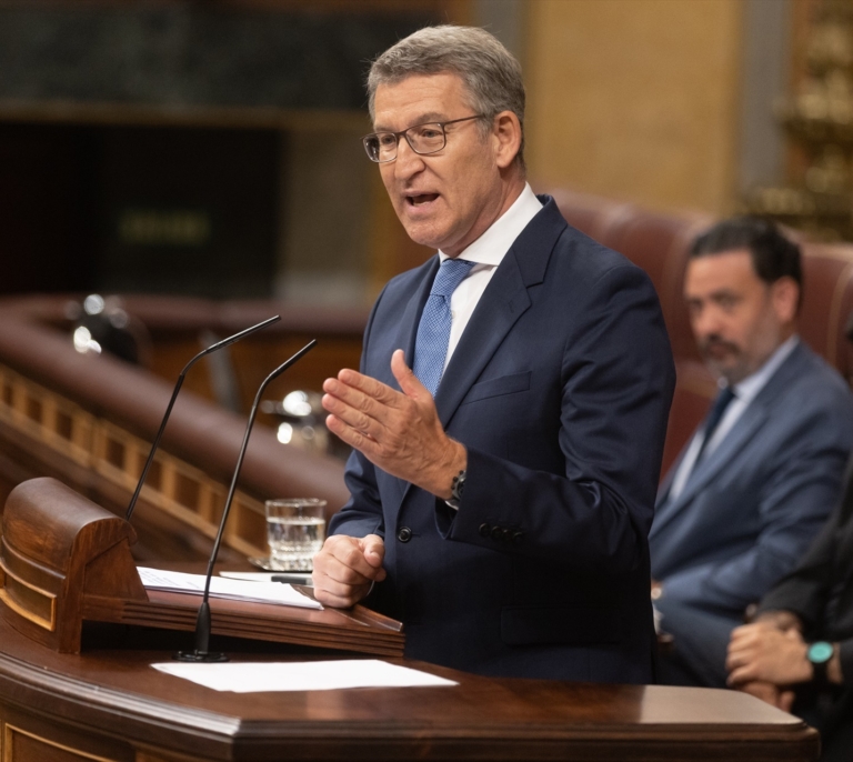 Feijóo, a Sánchez por la petición de investigación a Begoña Gómez de la Complutense: "Redacte su tercera carta y dimita"