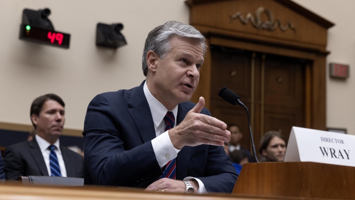 El director del FBI, Christopher Wray, comparece en el Congreso de los Estados Unidos sobre el intento de asesinato de Trump.