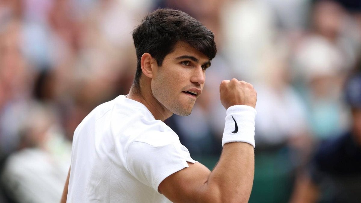 Carlos Alcaraz volverá a jugar la final de Wimbledon 2024 este domingo / ATP