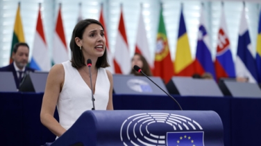 Irene Montero, ante los eurodiputados: "Lo que sobra en Europa no son las personas, sino los fondos buitre y las grandes corporaciones"