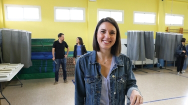 Irene Montero estrena su etapa en la política europea como vicepresidenta del grupo de la Izquierda
