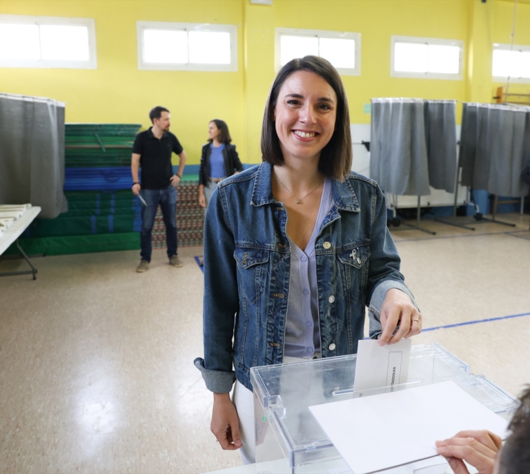 Irene Montero estrena su etapa en la política europea como vicepresidenta del grupo de la Izquierda