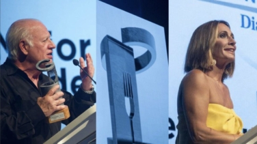 El actor Juan Echanove, recibe el galardón nacional de gastronomía