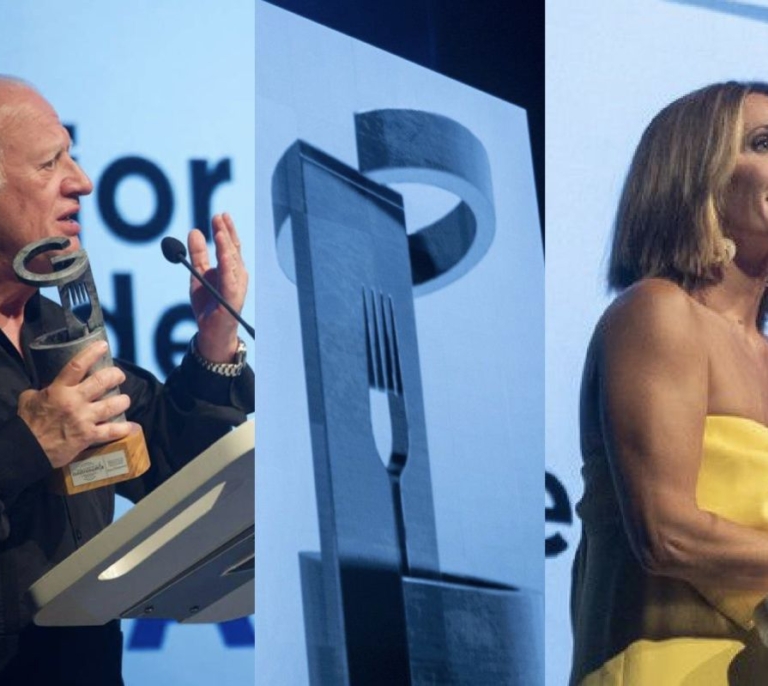 El actor Juan Echanove, recibe el galardón nacional de gastronomía
