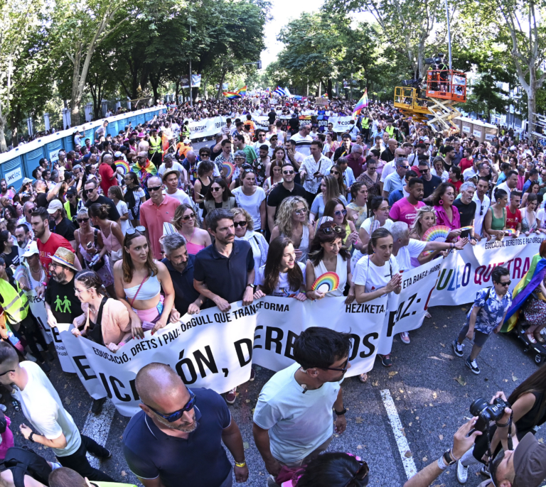 Las mejores imágenes de la Marcha del Orgullo en Madrid