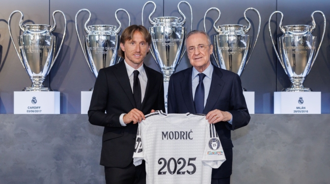 El Real Madrid renueva a Luka Modric