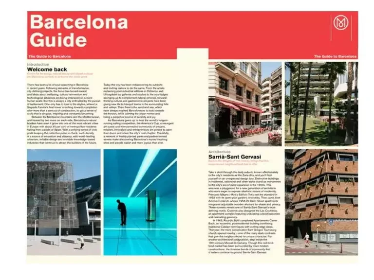 La revista 'Monocle' destaca la innovación de Barcelona en la gestión del turismo