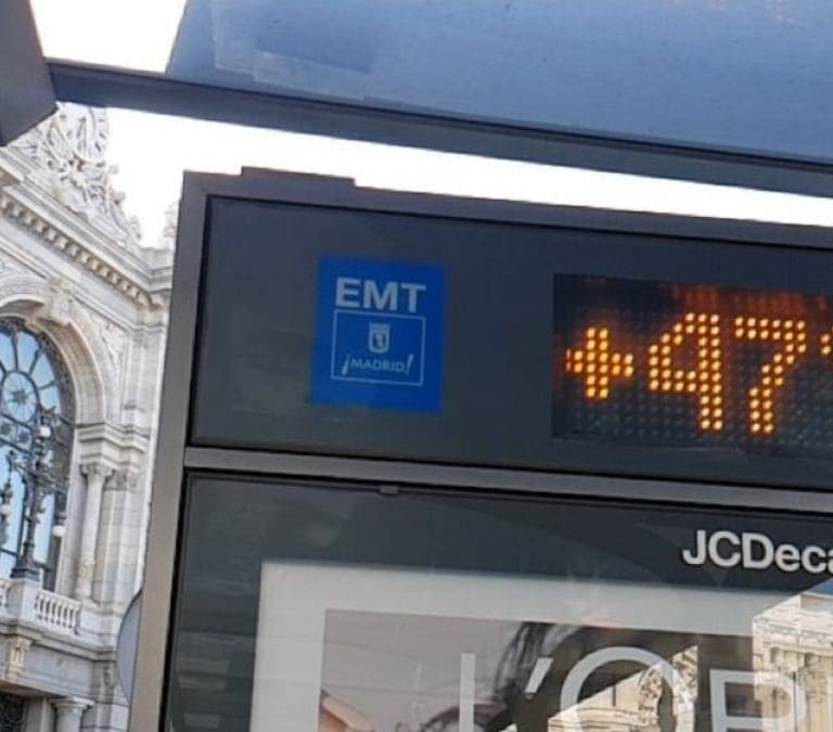 La ola de calor alcanzará su pico de intensidad este viernes y sábado, las temperaturas llegarán a máximas de 44°C