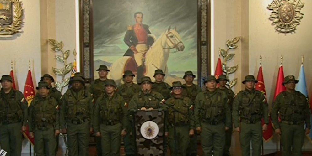 Vladimir Padrino López, ministro de Defensa de Venezuela