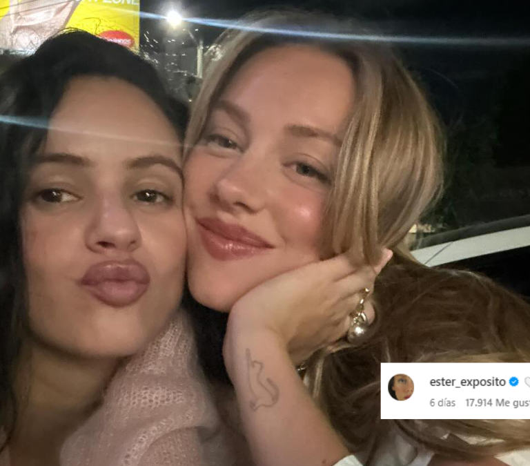 Rosalía y Ester Expósito, ¿juntas? Todas las pistas que indican que entre ellas hay algo más que una buena amistad