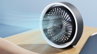 Compacto, portátil y silencioso: así es el ventilador pequeño que cuesta menos de 16€ en Amazon