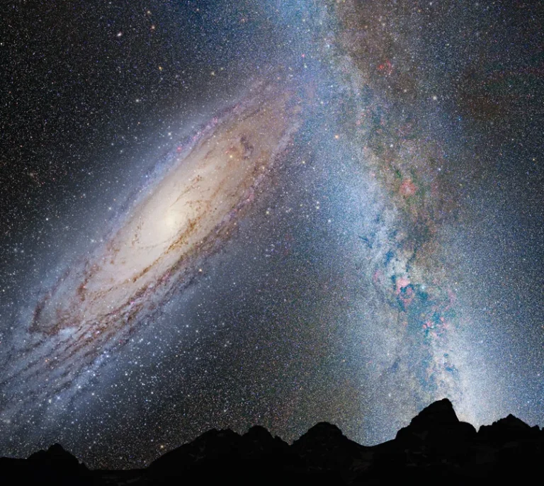 El día que la Vía Láctea colisionará con la galaxia de Andrómeda: "Es inevitable"